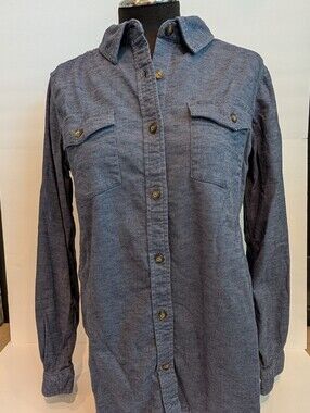 Carhartt Women's Fitted Denim Shirt, Size M (8-10)